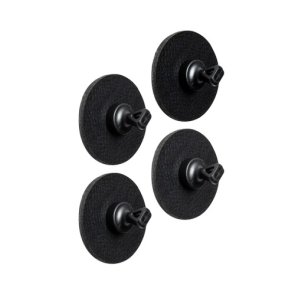Silwy Magnetic Pins FLEX Svart 4-Pack
