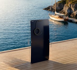 Solcell 120W Flat Black line