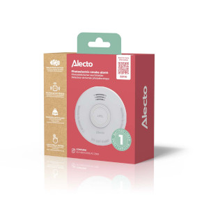 Alecto Brandvarnare - Inkl. Batteri