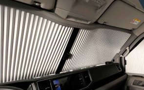 Gardin Remi front/sidogardin Man TGE / VW Crafter 2024-, med förvaringsfack