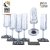 Silwy Magnetic Champange Glas Plast 100ml 2-pack