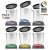 Silwy Magnetic Drinkglas Plast 250ml 6-pack m lock