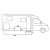 Understycke Husbil 3-Del 120x70/400x75/120x75
