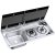 Dometic Kombinerad Spishäll & Diskho MO 9722