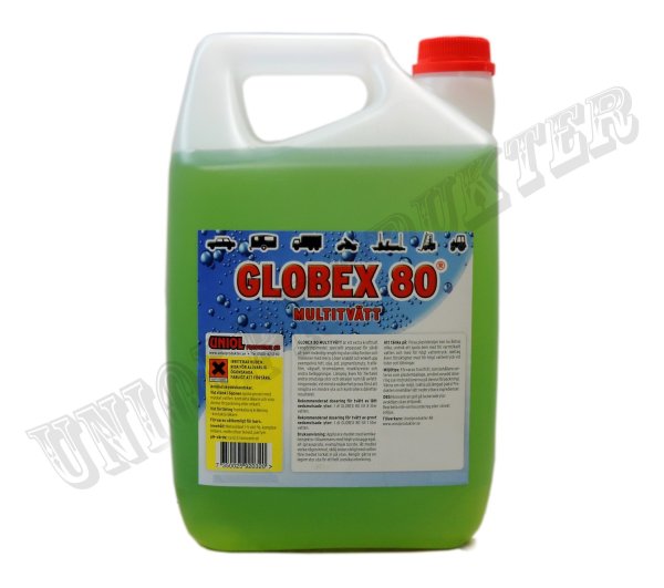 NYHET! GLOBEX 80 MULTITVÄTT – EXTRA KRAFTFULL ALLT-I-ETT-RENGÖRING
