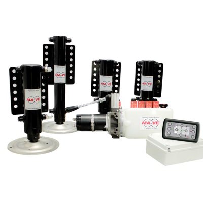 Stödben M.Sprinter AL-KO T.Axel.Hydr. Soft Close