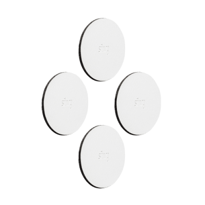 Silwy Metal-Nano-Gel-Pads 6,5 cm WHITE