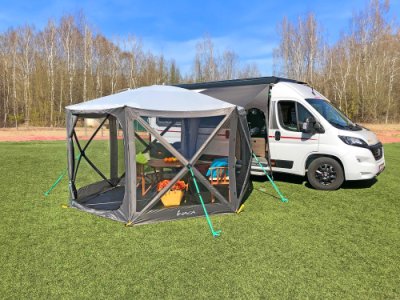 Pop Up Tält Med Sluss Inaca 3,5M