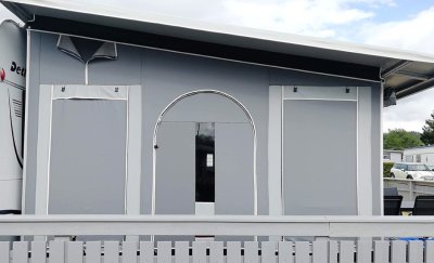 Eurotents Ask 5 Steel Grey Åretrunttält