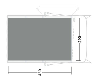 Outwell Cozy Matta Jones L PowerAir