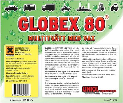 Globex 80 Multitvätt med vax