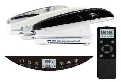 Smart Living Roof Fan Mörktonad