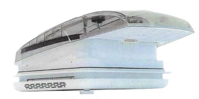 Smart Living Roof Fan Ljustonad