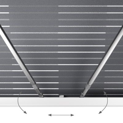 Markis Dometic PW 1100, Vit Box, Färg 06 Grå