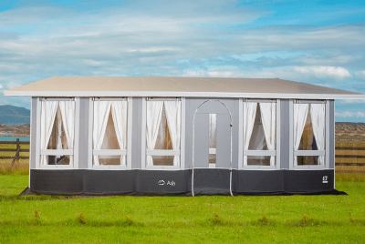 Eurotents Ask 6 Steel Grey Åretrunttält