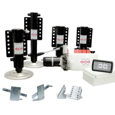 Stödben M. Sprinter 2006- Hydraulisk . Soft Close