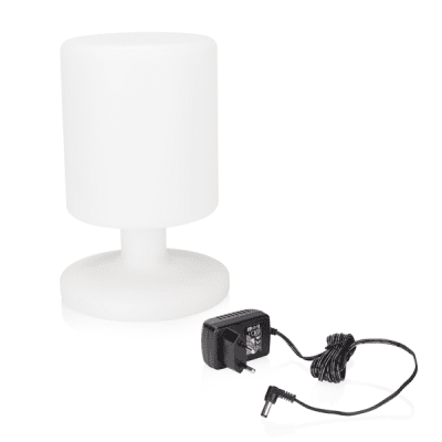 BORDSLAMPA LED. RGB-LJUS UPPLADDNINGSBAR. IP44