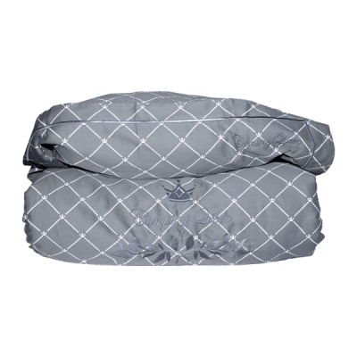 Bäddset Camping Queen.Grå SE/FI 150x210 cm +50x60 cm