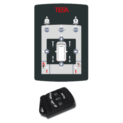 Elektriska stödben Tesa 2 – 2 stödben