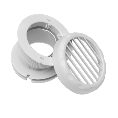 Dometic FreshWell FW-ADG Cirkulärt luftutloppsgaller för klimatanläggning, ø 60 mm