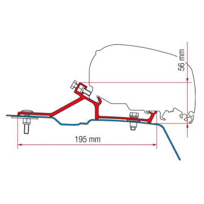 Adapter Renault Master H2 ≥2010