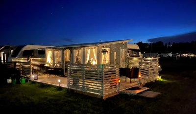 Eurotents Ask 5 Steel Grey Åretrunttält