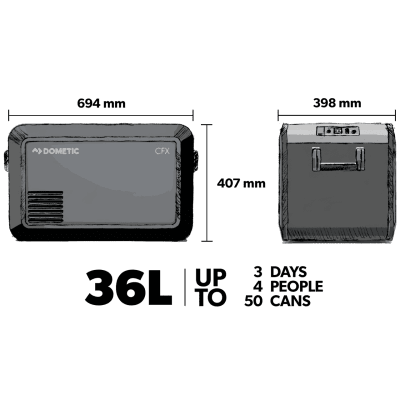KYLBOX CFX3 35 KOMPRESSOR 35L