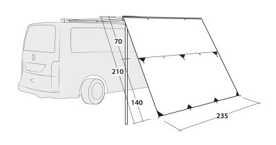 Outwell Hillcrest Tarp