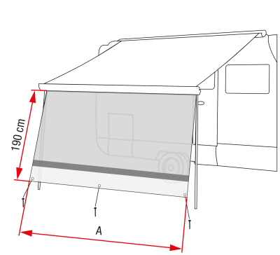 Fiamma Sun View XL Front