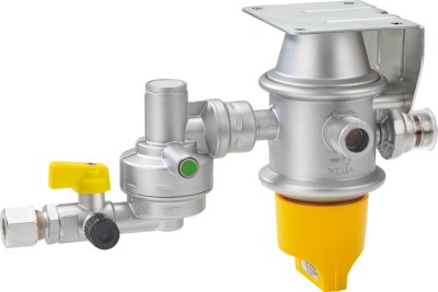 Gasolomkopplare Caramatic DriveTwo - Horisontell Montering