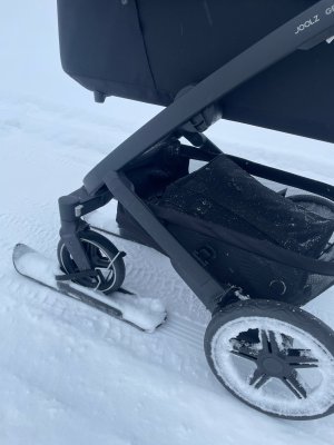 Snöwalk Orangea För Barnvagn/Skrinda