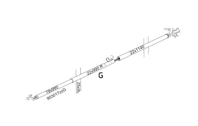 G-STÅNG Zinox 22/19 mm G20-21
