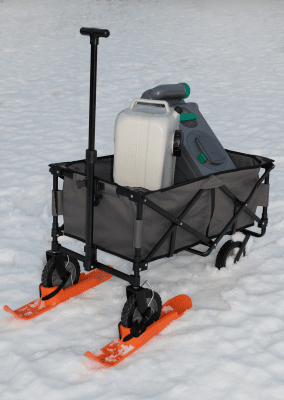 Snöwalk Orangea För Barnvagn/Skrinda
