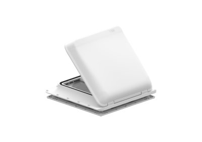 Turbo Vent Premium Taklucka Vit 40x40