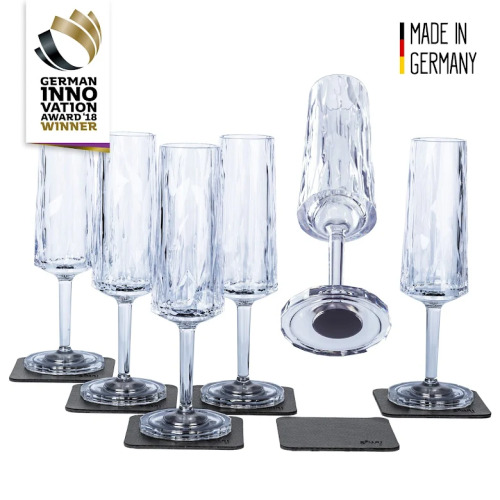 Silwy Magnetic Champange Glas Plast 100ml 2-pack